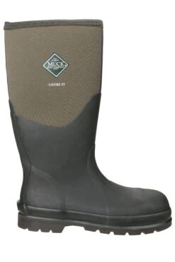 Muck Boots Brown Chore Classic Steel Safety Wellies -Muck Boots 875598s3