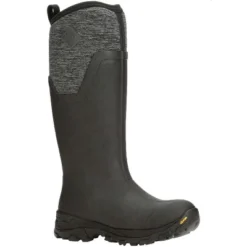 Muck Boots Women's Muck Arctic Ice Tall + Vibram Arctic Grip A.T. Boot, ASVTA100, Black