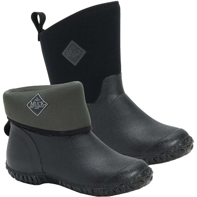 Muck Boots Muck Women's Muckster II Mid Boot, WM2000, Black 7 Muck Boots Muck Women's Muckster II Mid Boot, WM2000, Black - Image 7