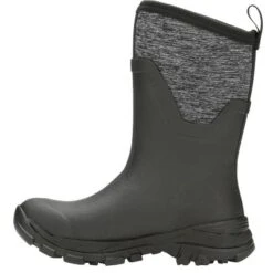 Muck Boots Women's Muck Arctic Ice Mid + Vibram Arctic Grip A.T. Boot, ASVMA100, Black -Muck Boots GUEST c1c799ae b006 42c5 8724 24417a62706f