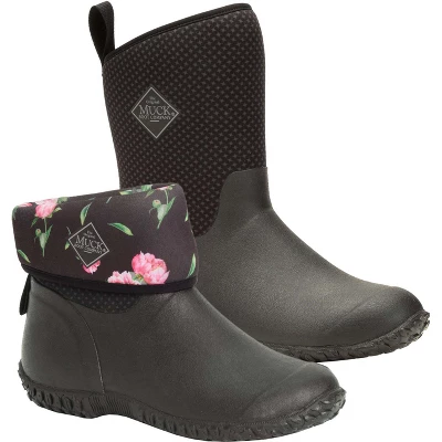 Muck Boots Muck Women's Muckster II Mid Boot, WM21ROS, Black 6 Muck Boots Muck Women's Muckster II Mid Boot, WM21ROS, Black - Image 6