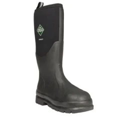 Muck Boots Men's Muck Chore Steel Toe Boots, CHS000A, Black