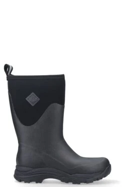 Muck Boots Black Arctic Outpost Mid Wellies
