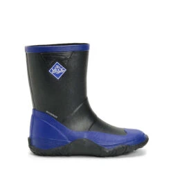 Muck Boots Childrens/Kids Forager Wellington Boots (Black/Blue) 7 Muck Boots Childrens/Kids Forager Wellington Boots (Black/Blue) -Muck Boots childrenskids forager wellington boots blackblue 3