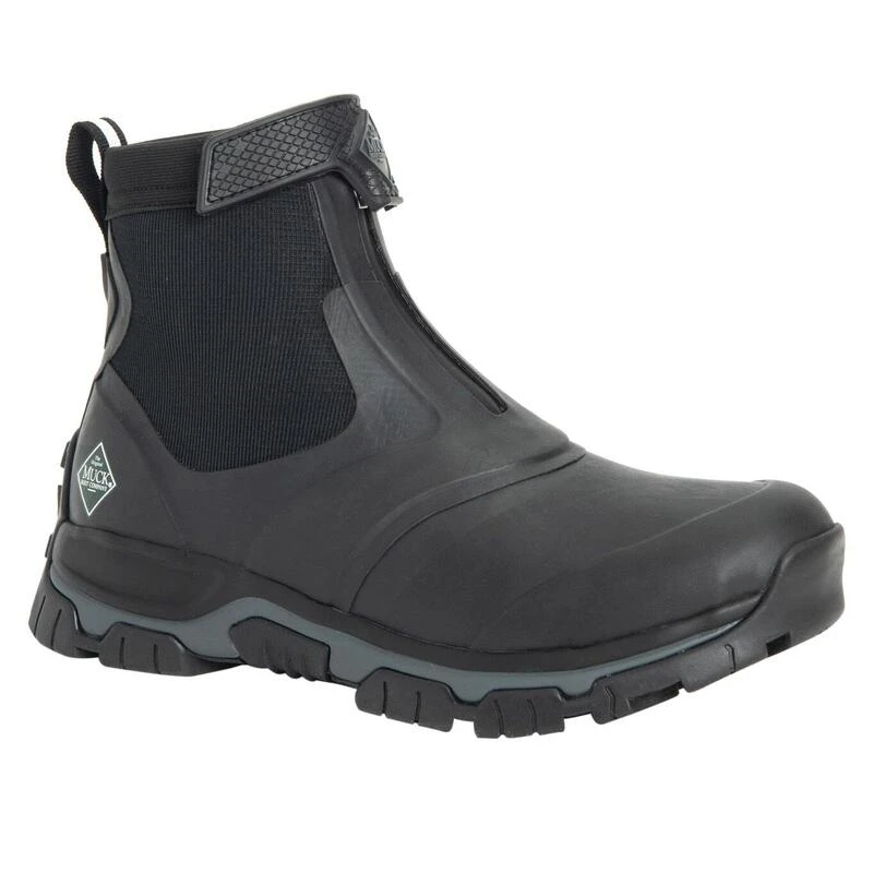 Muck Boots Mens Apex Mid Wellington Boots (Black) 1 Muck Boots Mens Apex Mid Wellington Boots (Black)