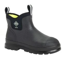 Muck Boots Mens Chore Rain Boots (Black)