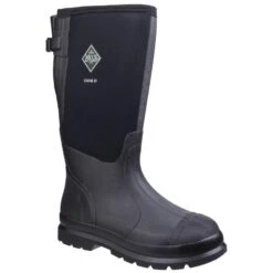 Muck Boots Mens Chore XF Gusset Classic Work Boots (Black)