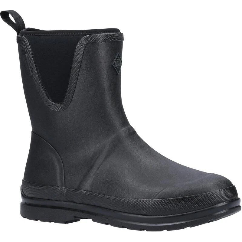 Muck Boots Unisex Adults Originals Pull On Mid Boot (Black) 1 Muck Boots Unisex Adults Originals Pull On Mid Boot (Black)