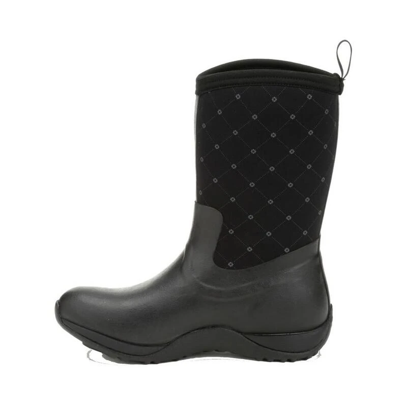 Muck Boots Unisex Arctic Weekend Pull On Wellington Boots (Black Quilt) 2 Muck Boots Unisex Arctic Weekend Pull On Wellington Boots (Black Quilt) - Image 2
