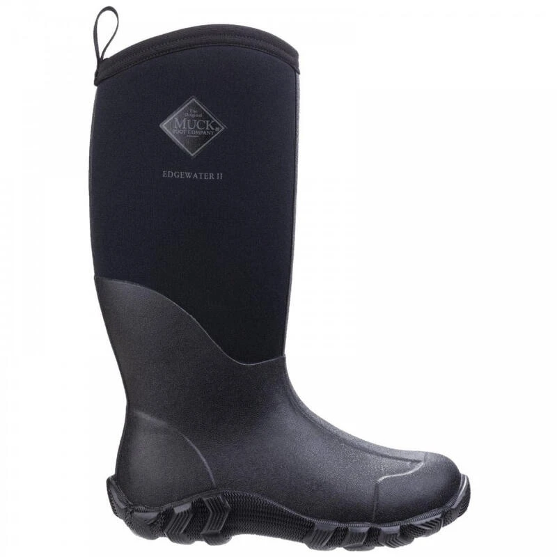 Muck Boots Unisex Edgewater II MultiPurpose Boot (Black) 3 Muck Boots Unisex Edgewater II MultiPurpose Boot (Black) - Image 3