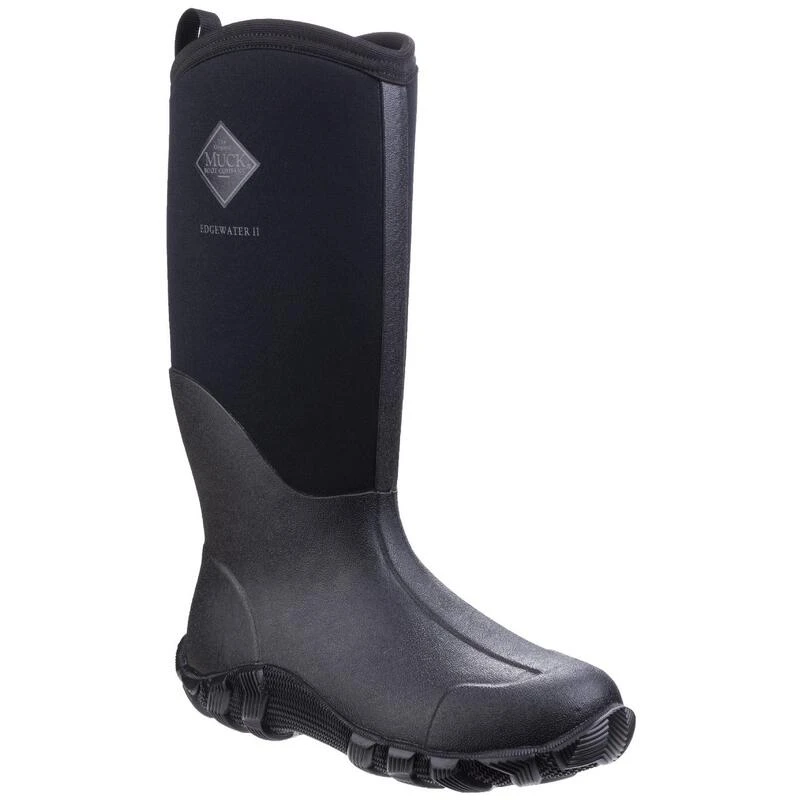 Muck Boots Unisex Edgewater II MultiPurpose Boot (Black) 1 Muck Boots Unisex Edgewater II MultiPurpose Boot (Black)