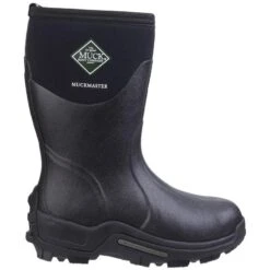 Muck Boots Unisex Muckmaster Mid Wellingtons (Black) -Muck Boots unisex muckmaster mid wellingtons black 2