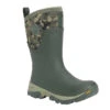 Muck Boots Womens/Ladies Arctic Ice Vibram Camo Wellington Boots (Moss)