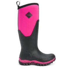 Muck Boots Womens/Ladies Arctic Sport Tall Pill On Wellie Boots (Black/Pink) 7 Muck Boots Womens/Ladies Arctic Sport Tall Pill On Wellie Boots (Black/Pink) -Muck Boots womensladies arctic sport tall pill on wellie boots blackpink 3