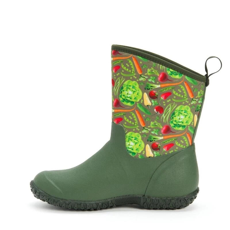 Muck Boots Womens/Ladies RHS Muckster II Boots (Green Print) 3 Muck Boots Womens/Ladies RHS Muckster II Boots (Green Print) - Image 3