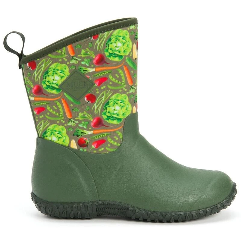Muck Boots Womens/Ladies RHS Muckster II Boots (Green Print) 4 Muck Boots Womens/Ladies RHS Muckster II Boots (Green Print) - Image 4